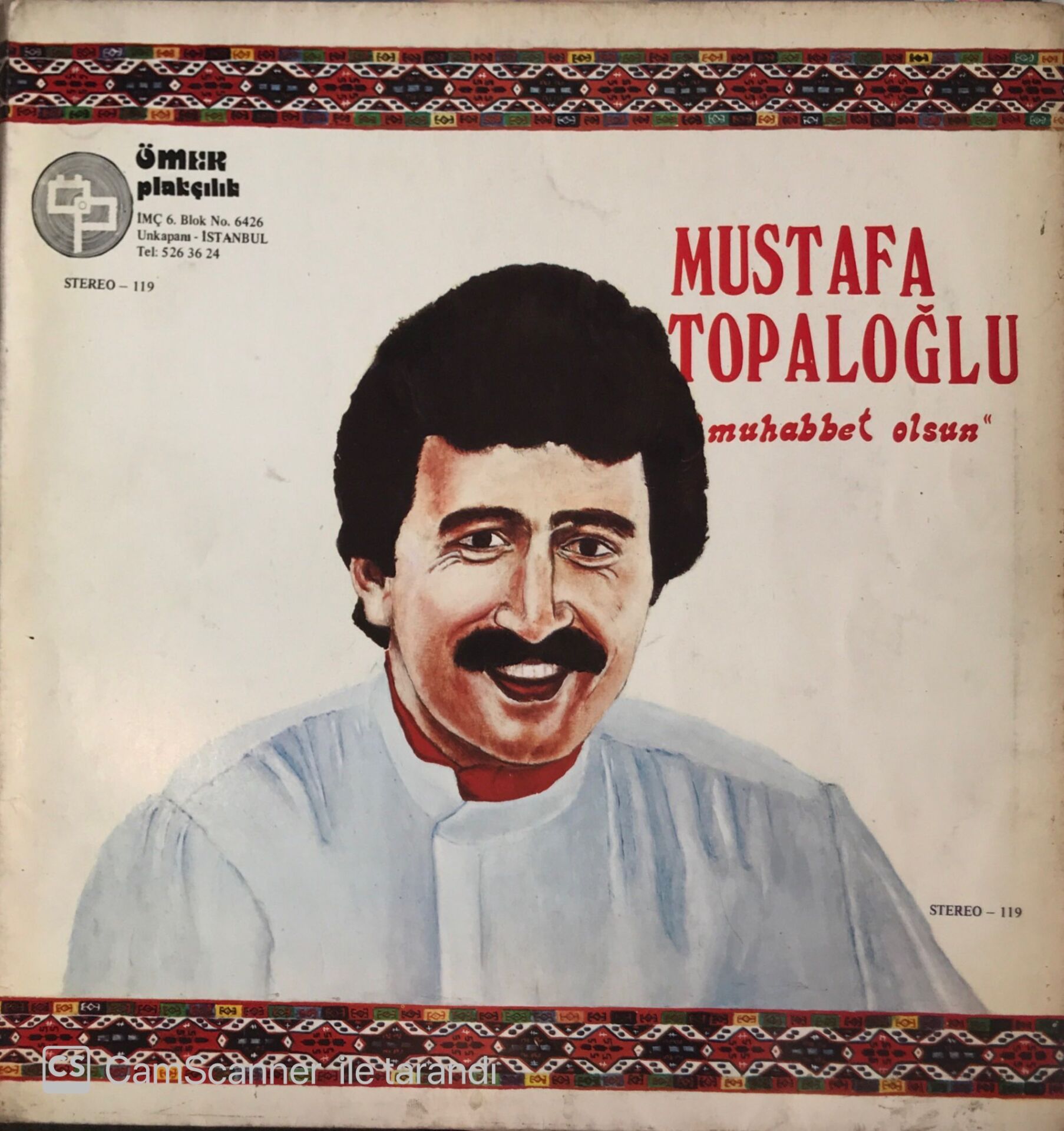 Mustafa Topaloğlu Muhabbet Olsun LP