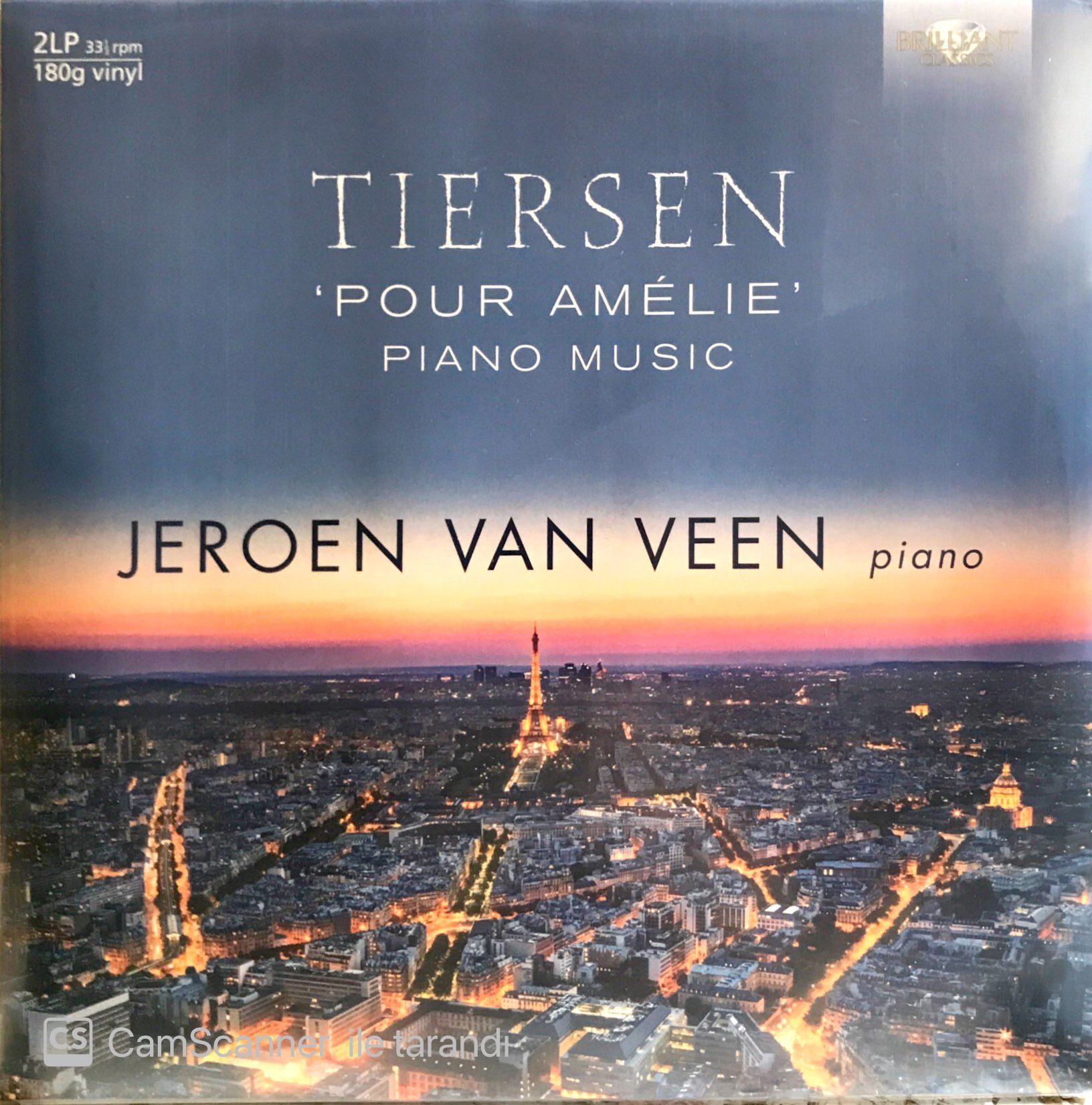 Yann Tiersen 'Pour Amélie' Piano Music / Jeroen Van Veen Double LP