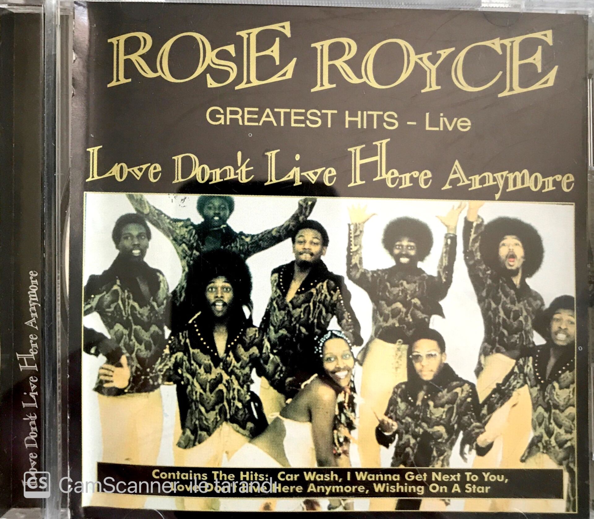 Rose Royce / Greatest Hits - Live / Love Don't Live Here Anymore CD