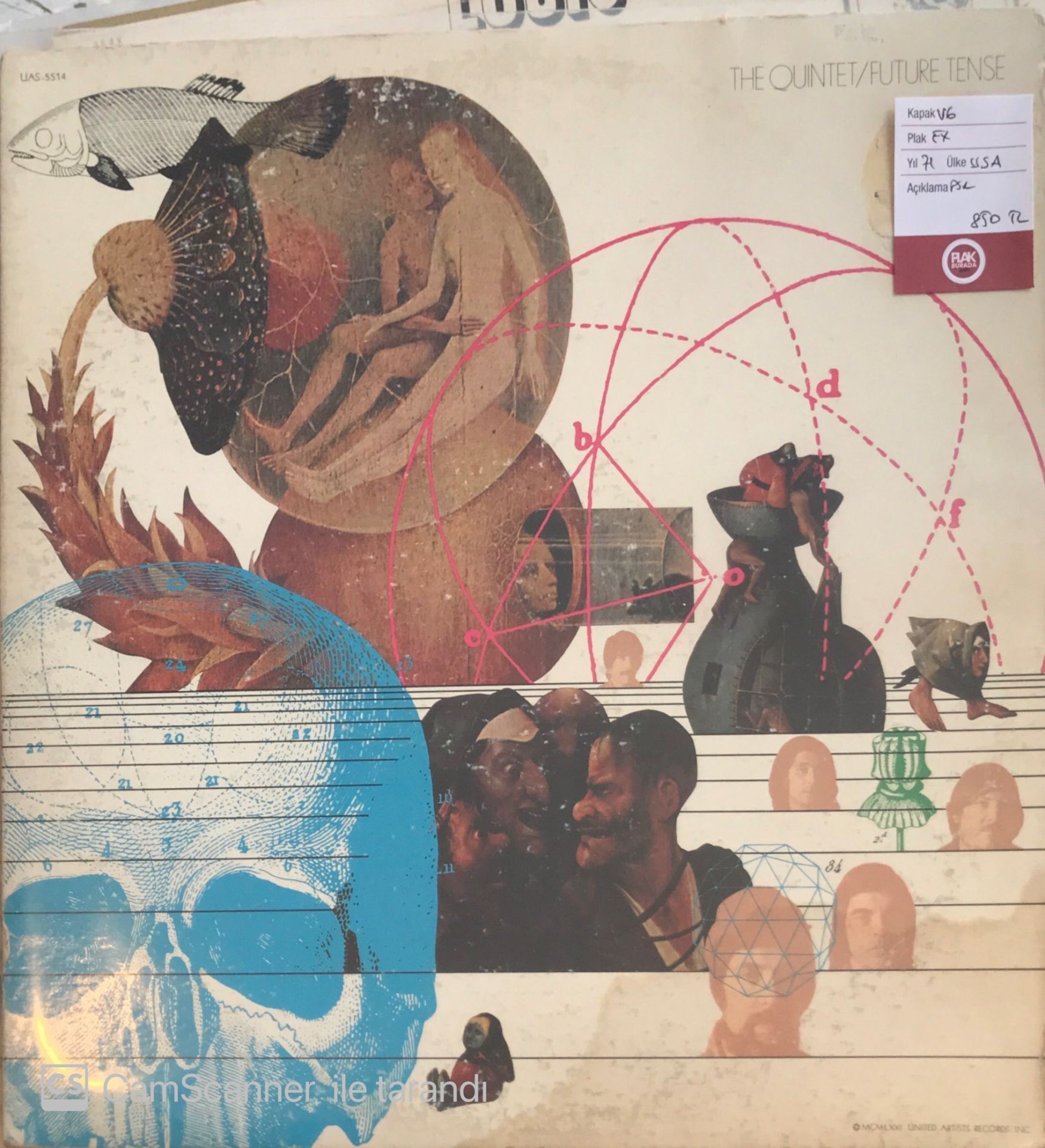 The Quintet - Future Tense LP