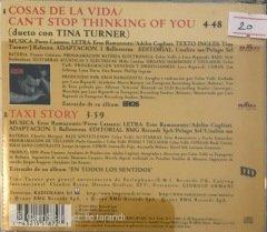 Eros Ramazzotti Dueto Con Tina Turner Cosas De La Vida Can't Stop Thinking Of You CD