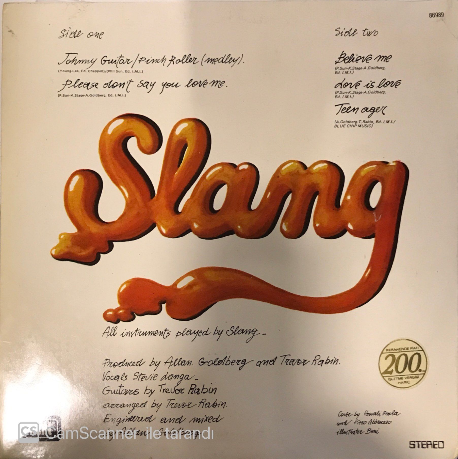 Slang Slang LP Plak Satın Al