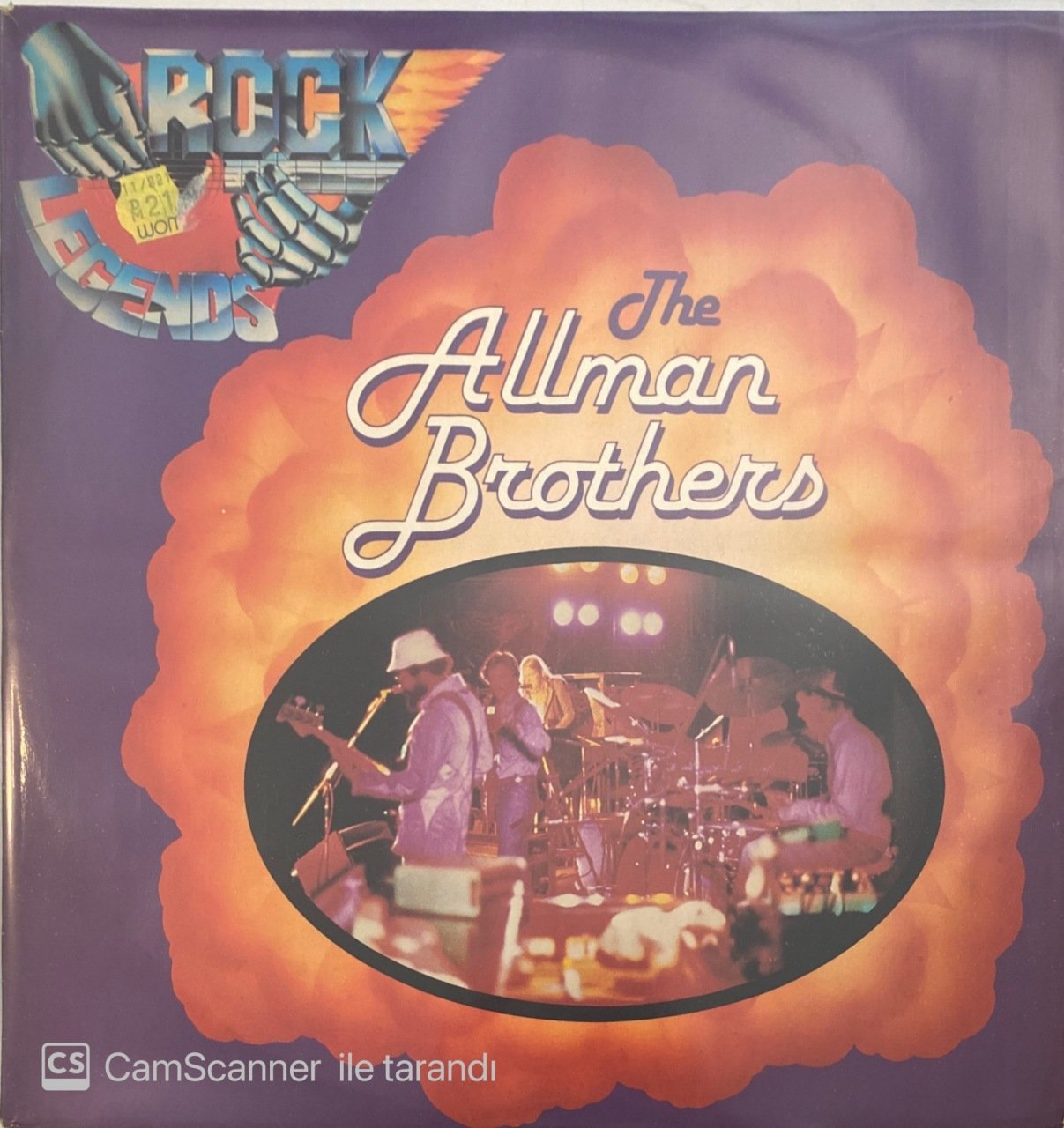 The Allman Brothers Band Rock Legends LP