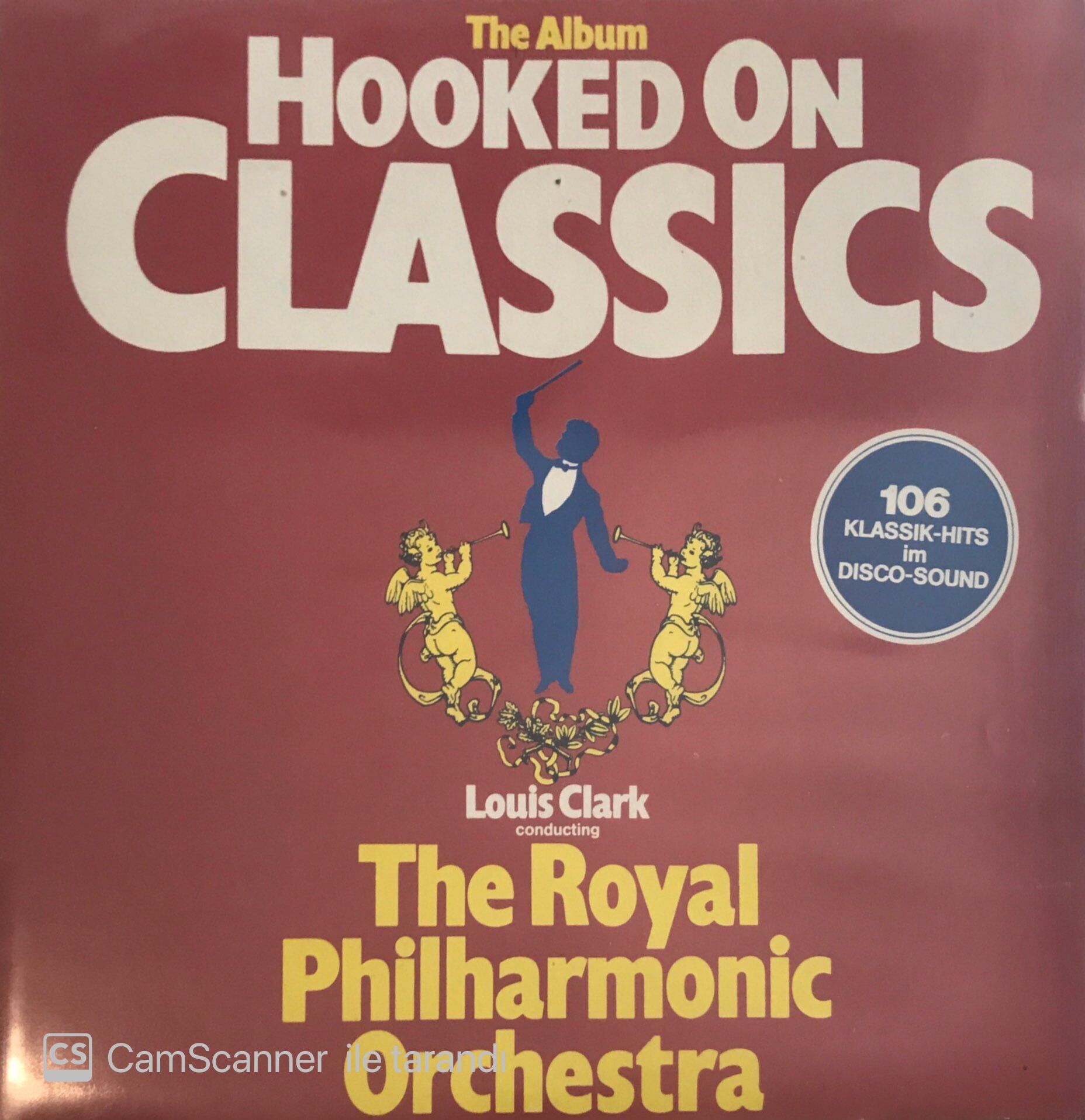 Louis Clark Conducting The Royal Philharmonic Orchestra Hooked On Classics LP