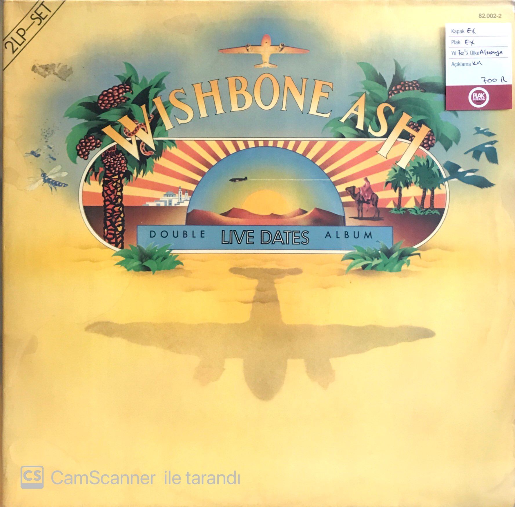 Wishbone Ash / Live Dates Double LP