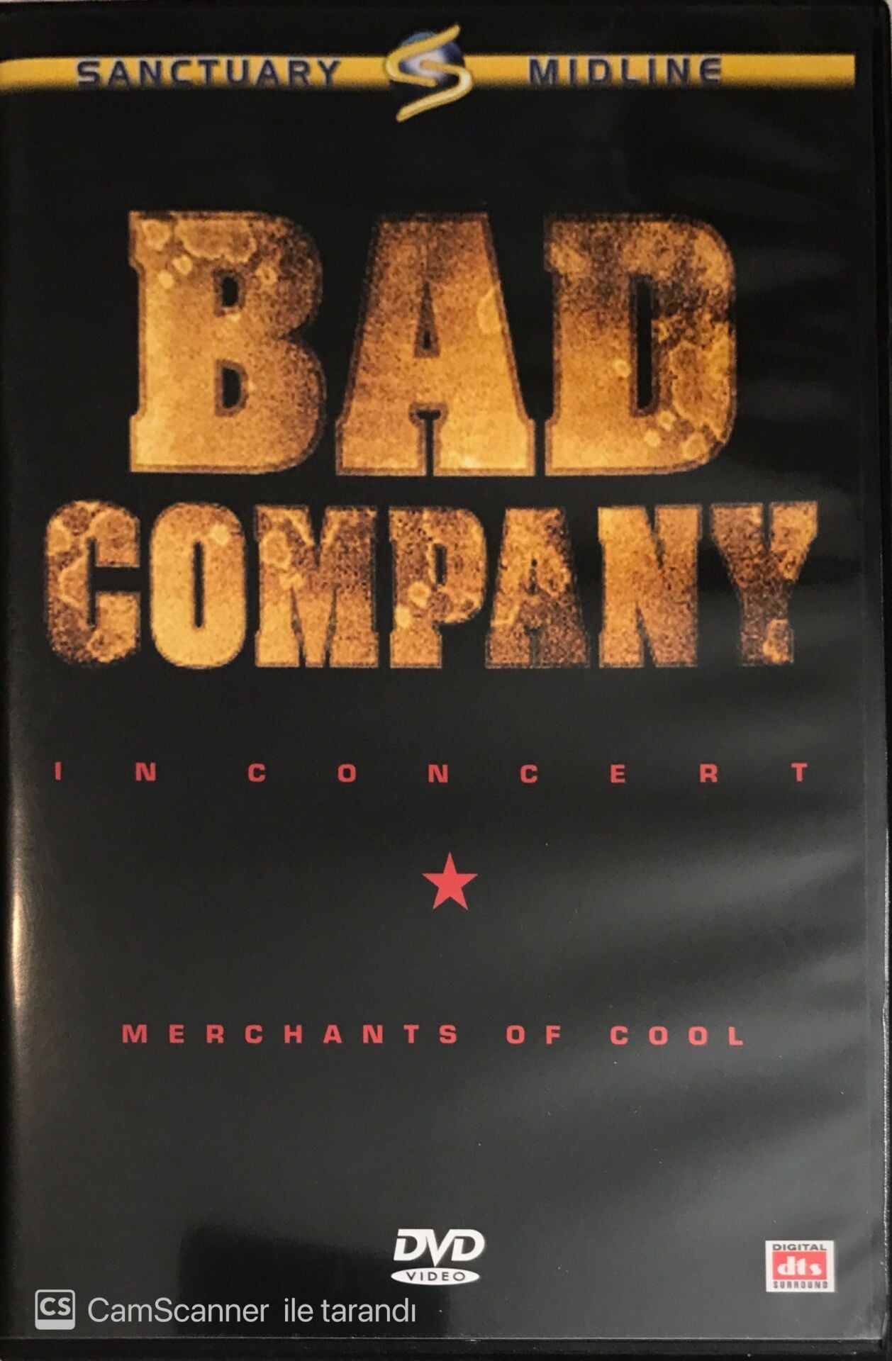 Bad Company In Concert DVD