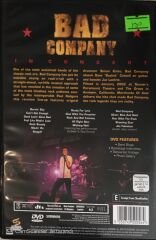 Bad Company In Concert DVD