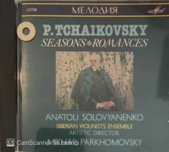 P. Tchaikovsky Seasons Romances CD