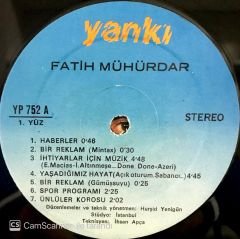 Fatih Mühürdar 2. Kanalda LP