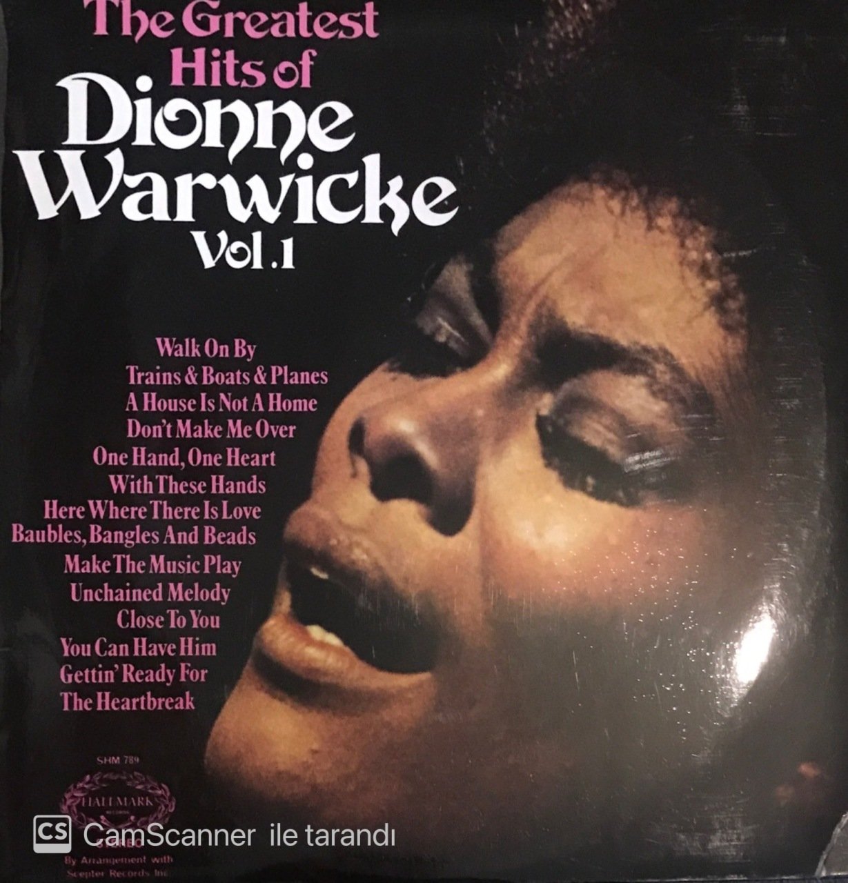 The Greatest Hits Of Dionne Warwicke Vol. 1 LP