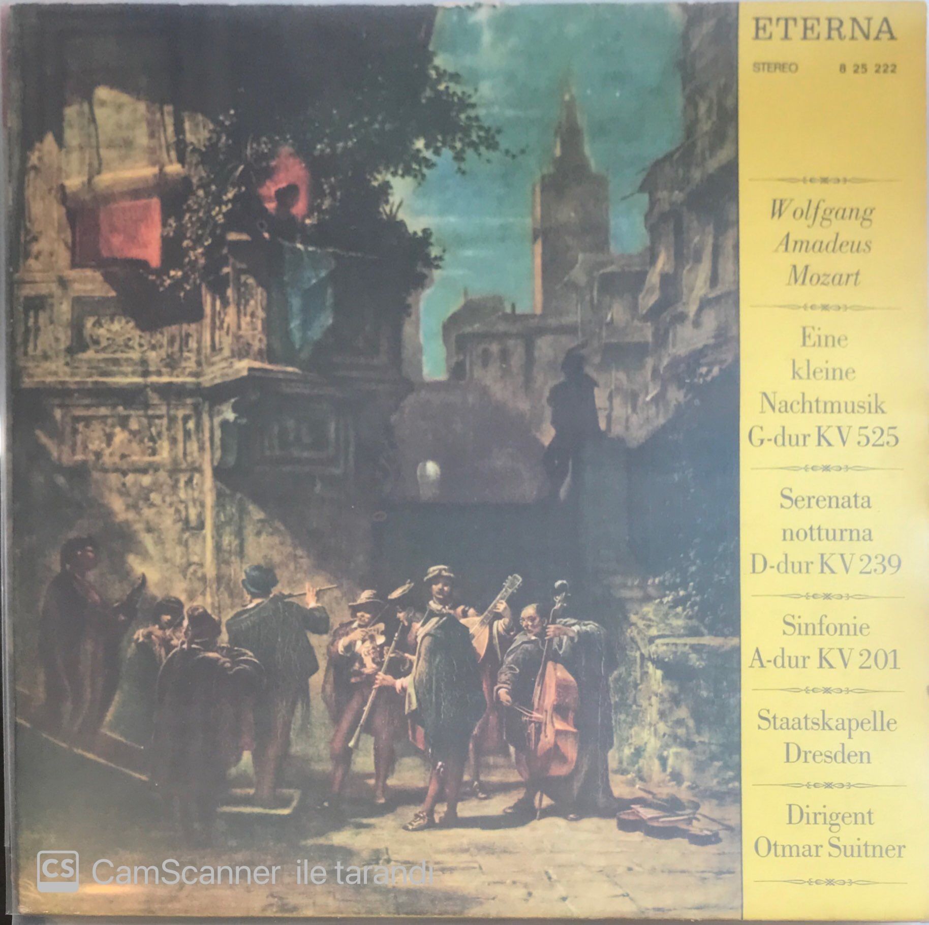 Wolfgang Amadeus Mozart - Eine Kleine Nachtmusik LP