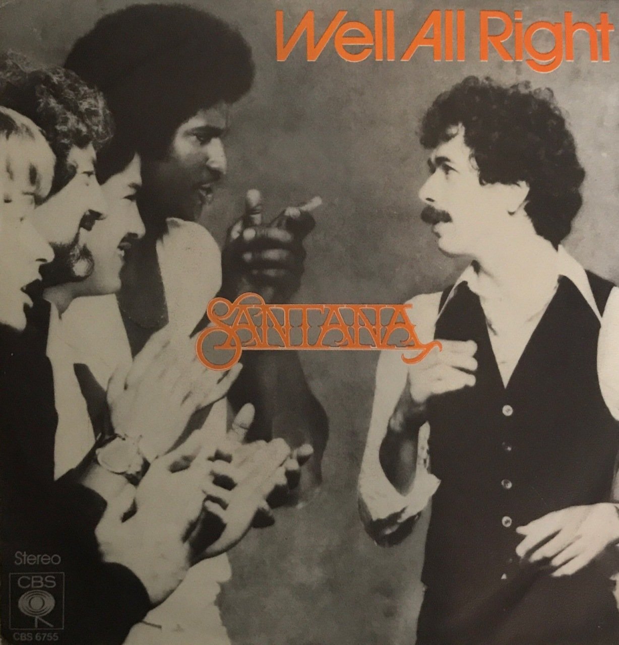 Santana Well All Right 45lik