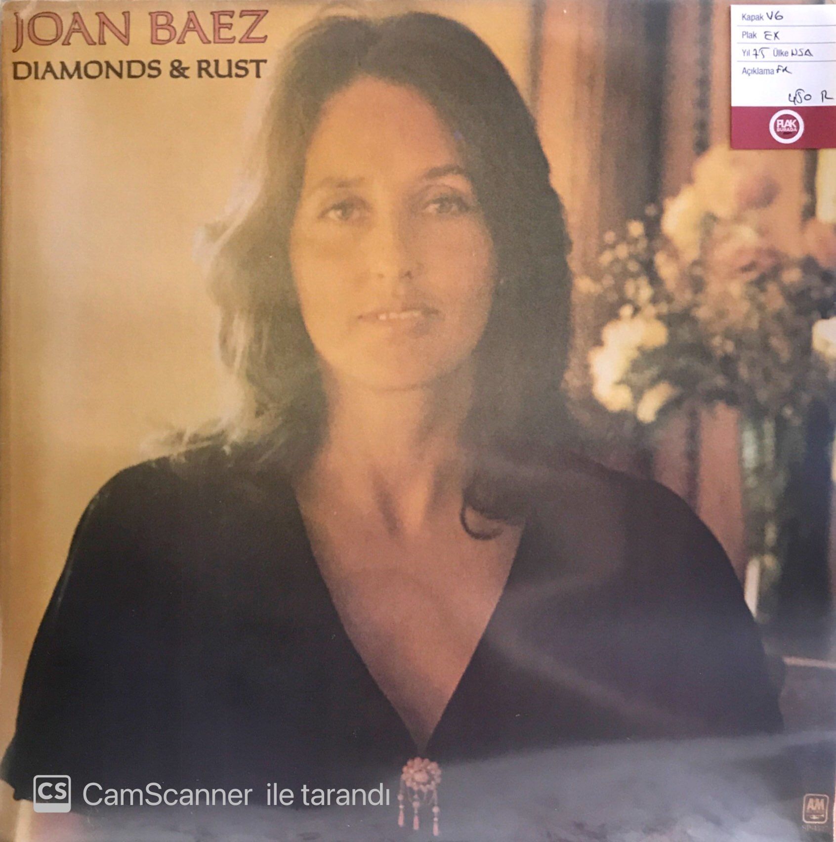 Joan Baez / Diamonds & Rust LP