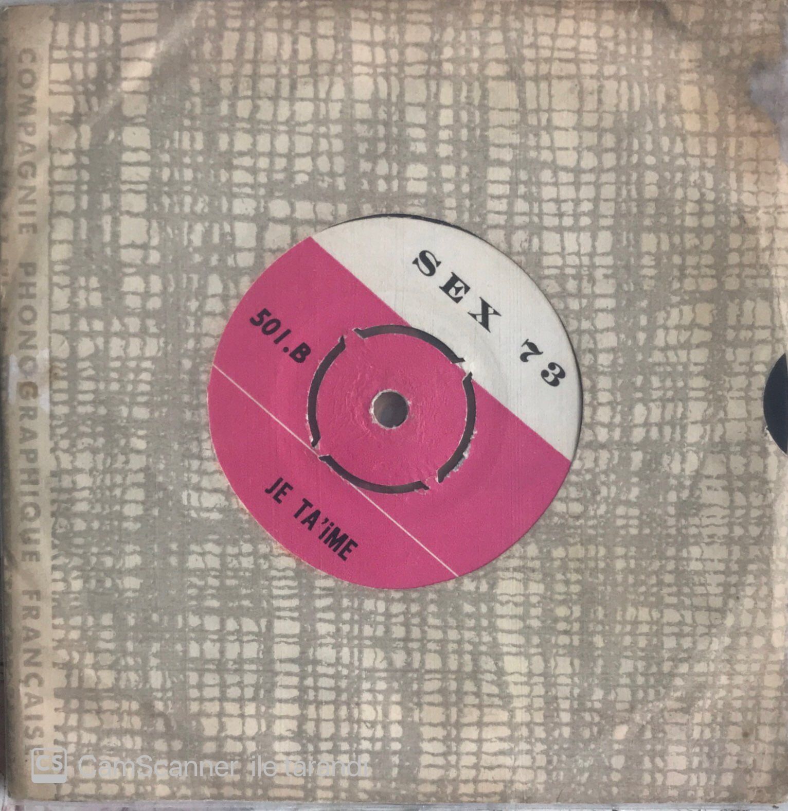 Sex 73 - Je Taime 45lik