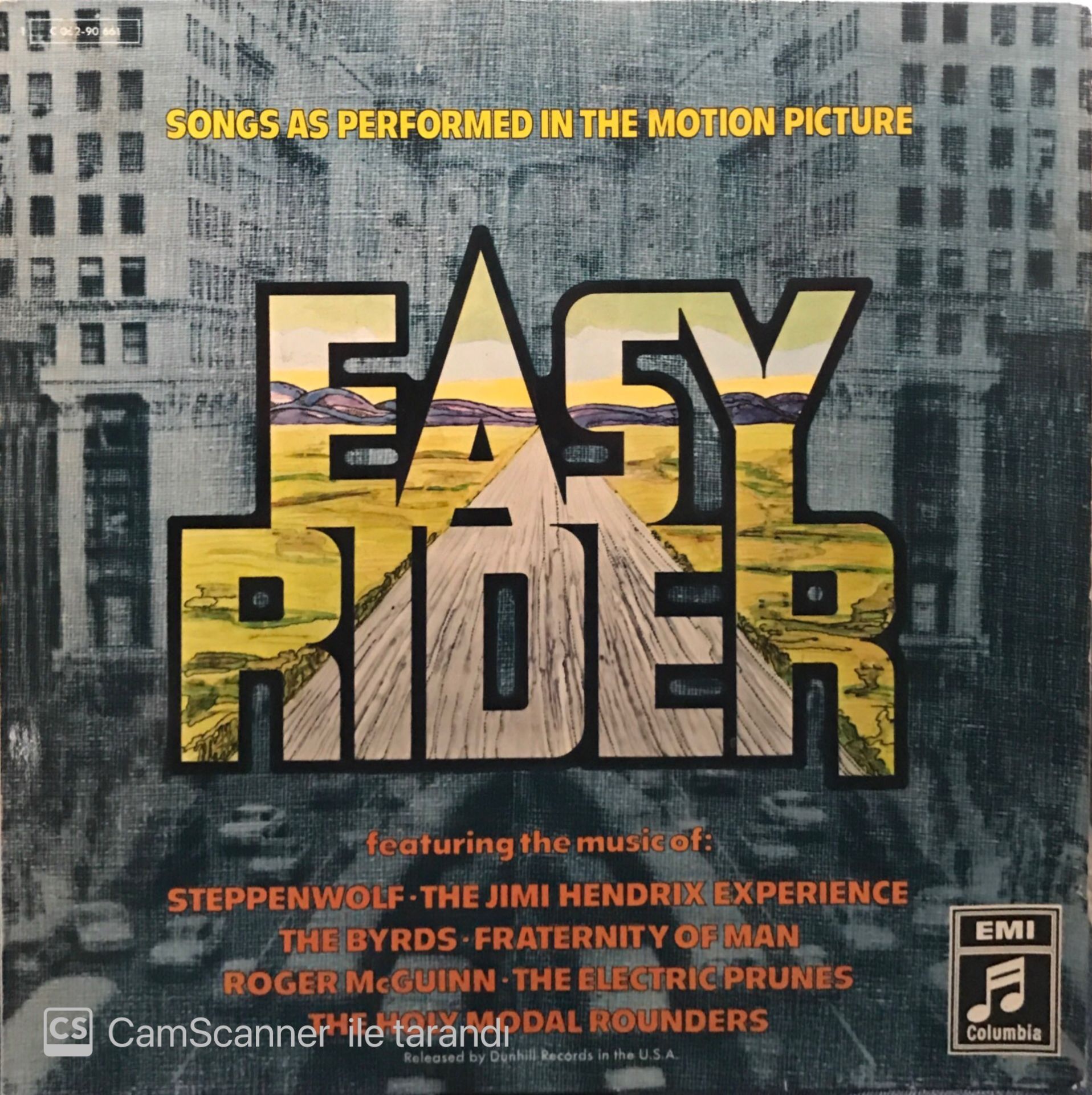 Easy Rider Songs As Performed In The Motion Picture Soundtrack LP