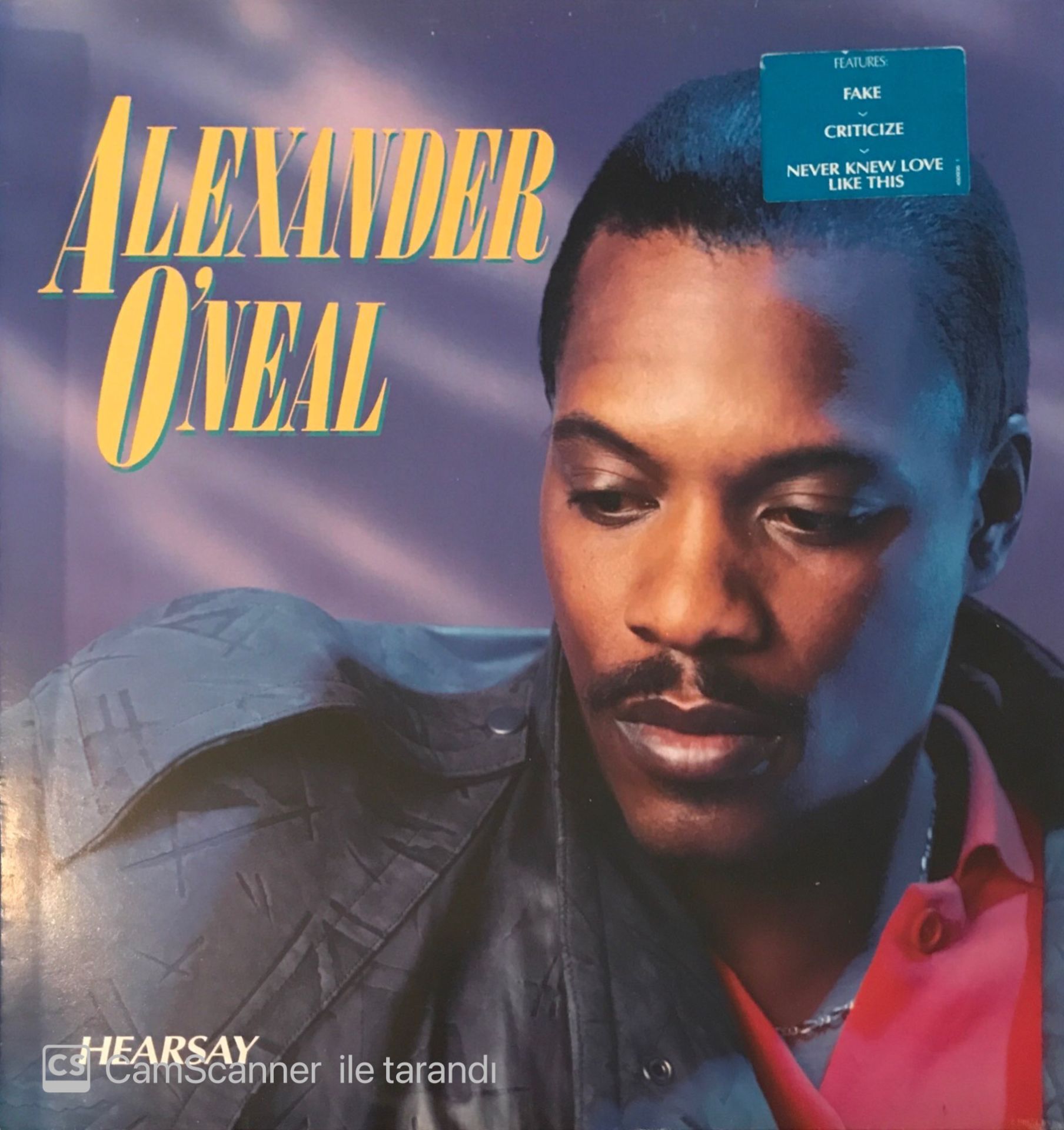 Alexander O'neal - Hearsay LP