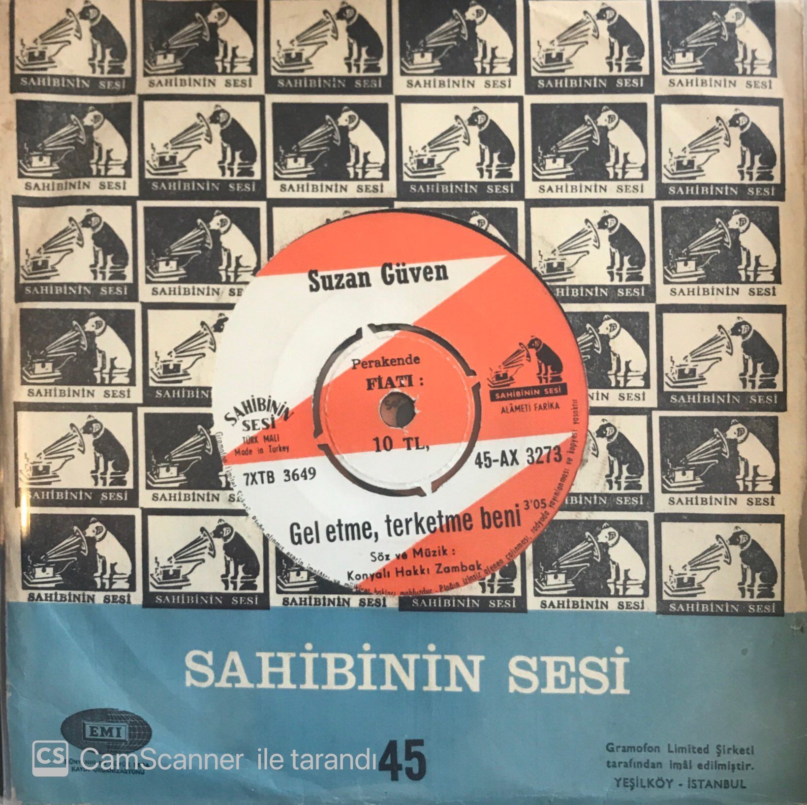 Suzan Güven Böyle Sevda Olmaz Olsun 45lik