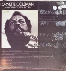 Ornette Coleman - To Whom Who Keeps A Record LP
