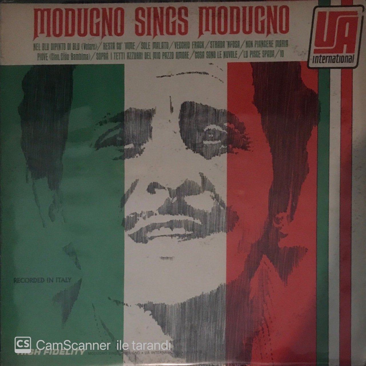 Modugno Sings Modugno LP