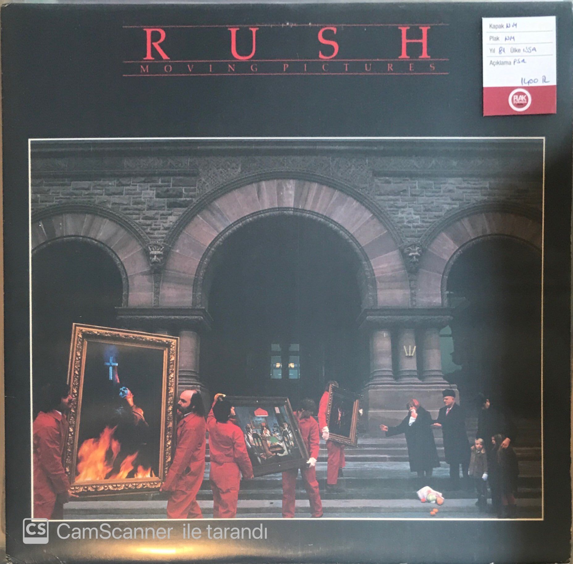 Rush - Moving Pictures LP
