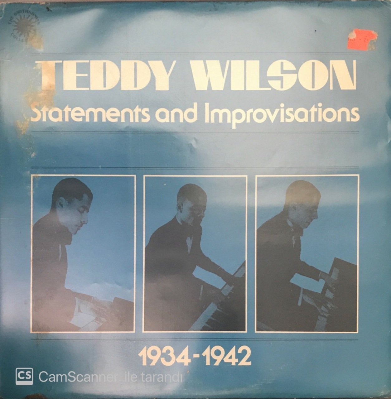 Teddy Wilson Statements And Improvisations 1934-1942 LP