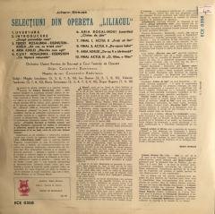 Johann Strauss Selectiuni Din Opereta Liliacul LP