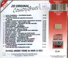 20 Original Country Greats CD
