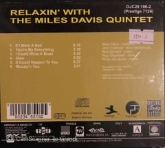 Relaxin' With The Miles Davis Quintet CD