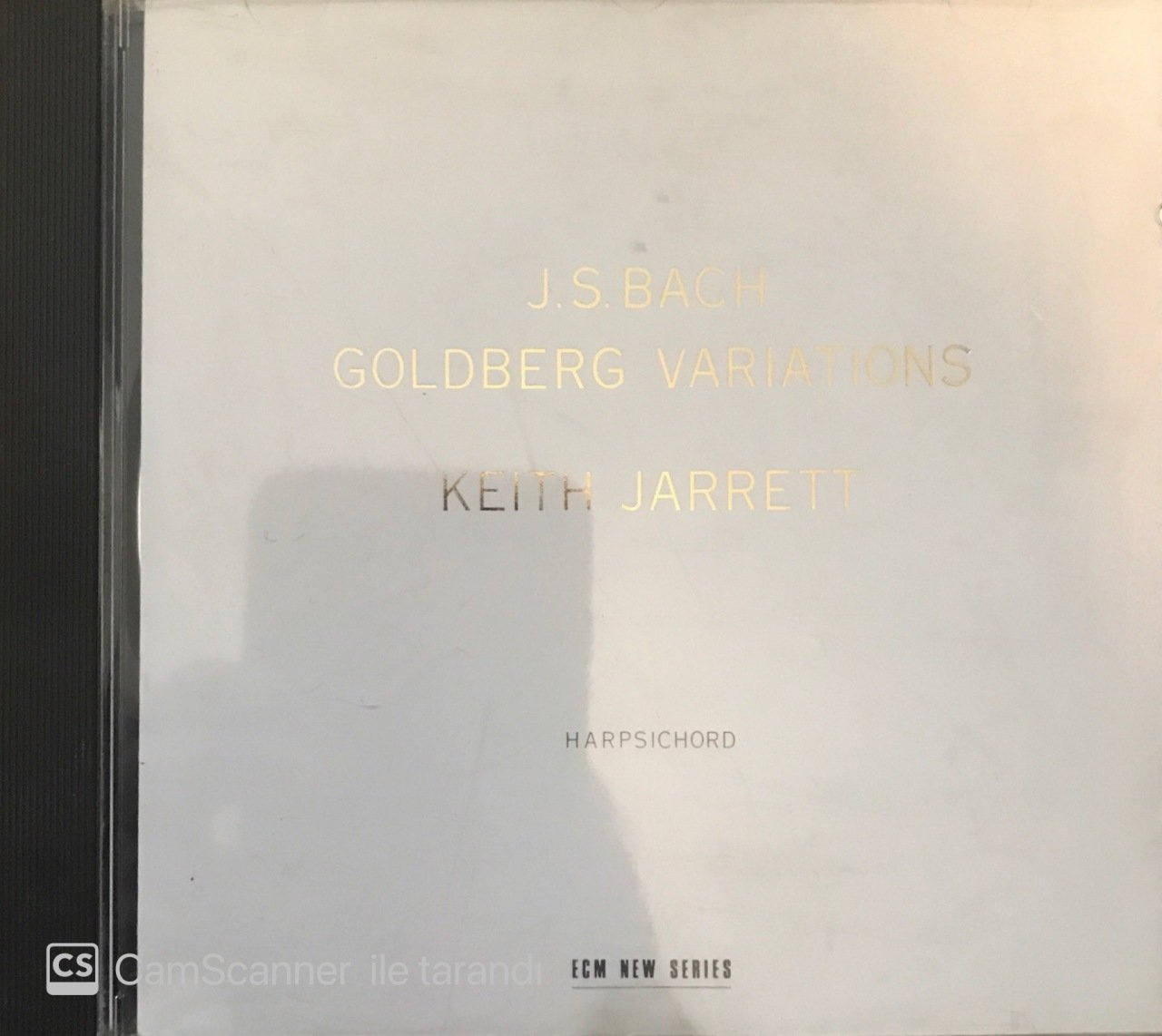 J.S.Bach Goldberg Varistions Keith Jarrett CD