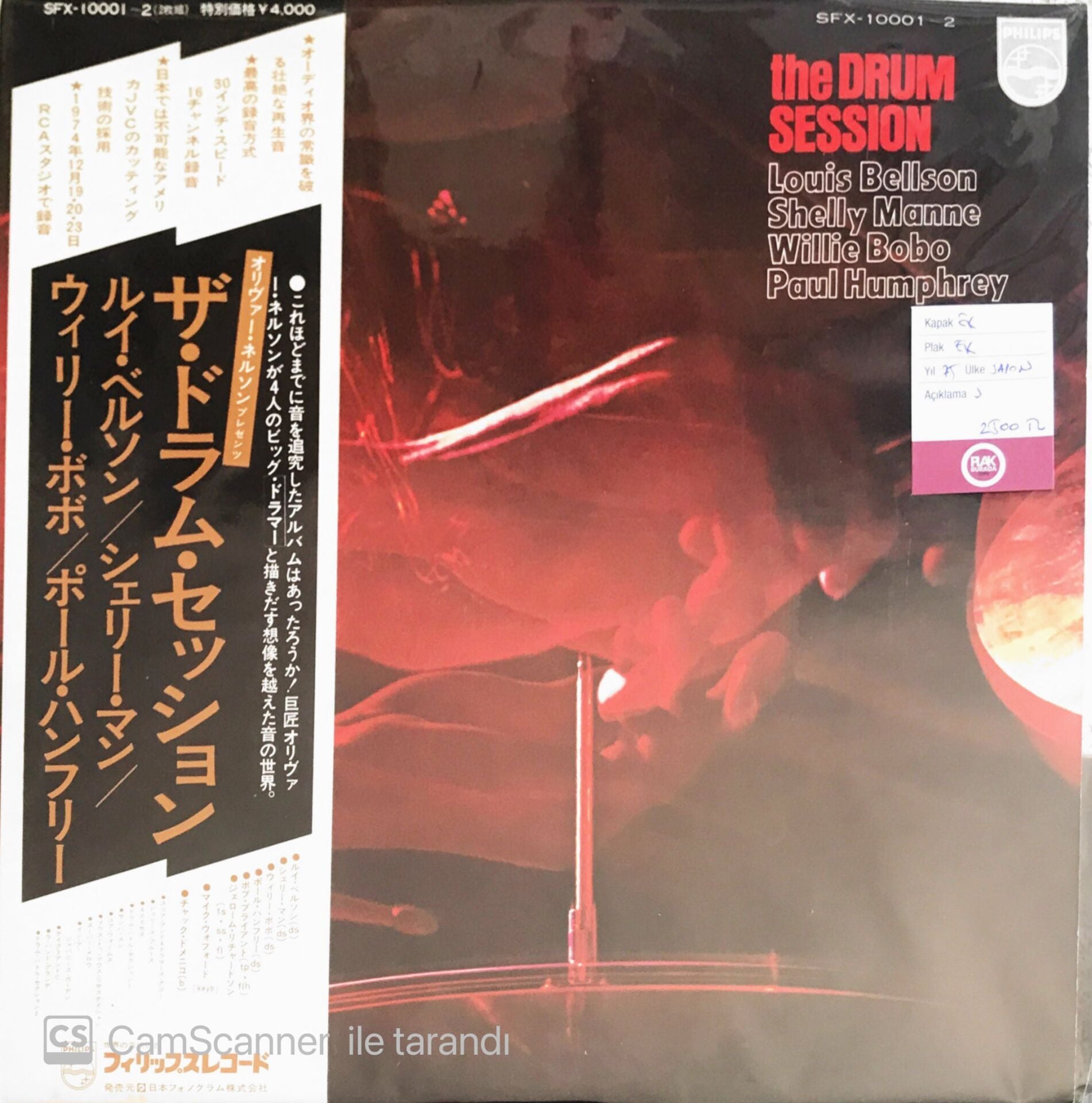 The Drum Session (Japonya Baskı) - LP