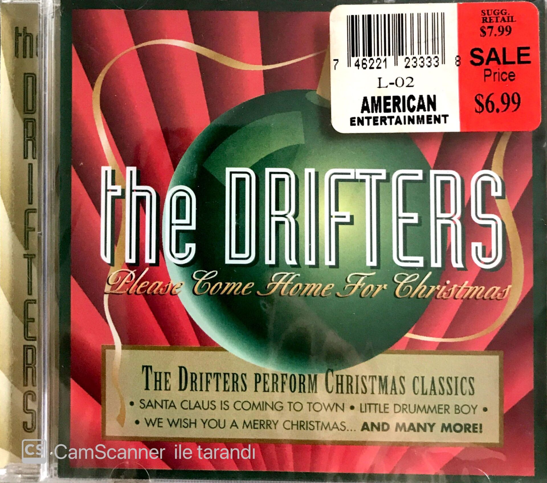 The Drifters / Please Come Home For Christmas CD