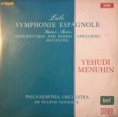 Lalo,  Saint-Saëns, Yehudi Menuhin, Philharmonia Orchestra, Sir Eugene Goossens ‎ Symphonie Espagnole / Introduction And Rondo Capriccioso / Havanaise LP