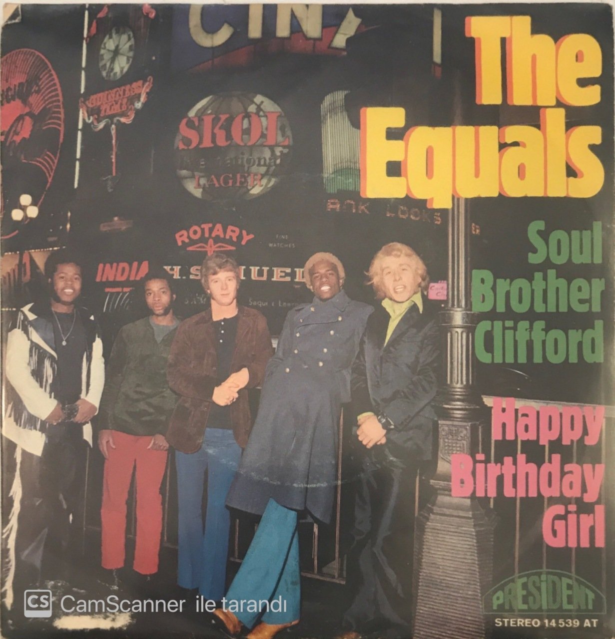 The Equals Soul Brother Clifford 45lik