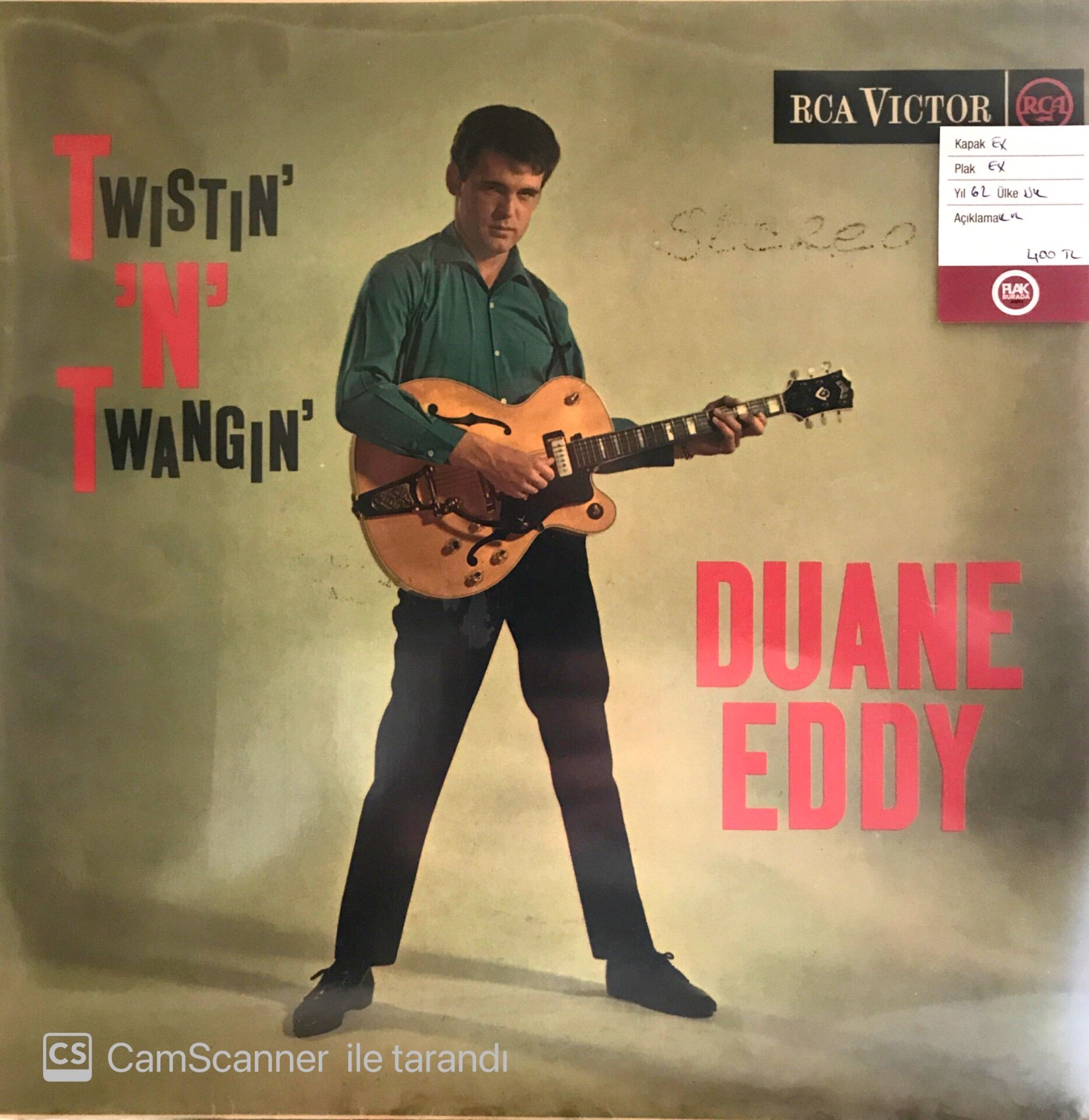 Duane Eddy - Twistin' 'N' Twangin' LP