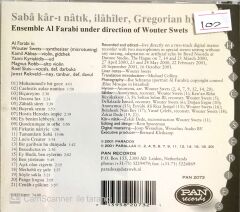 Ensemble Al Farabi / Saba Kar-ı Natık, İlahiler, Gregorian Hymns CD
