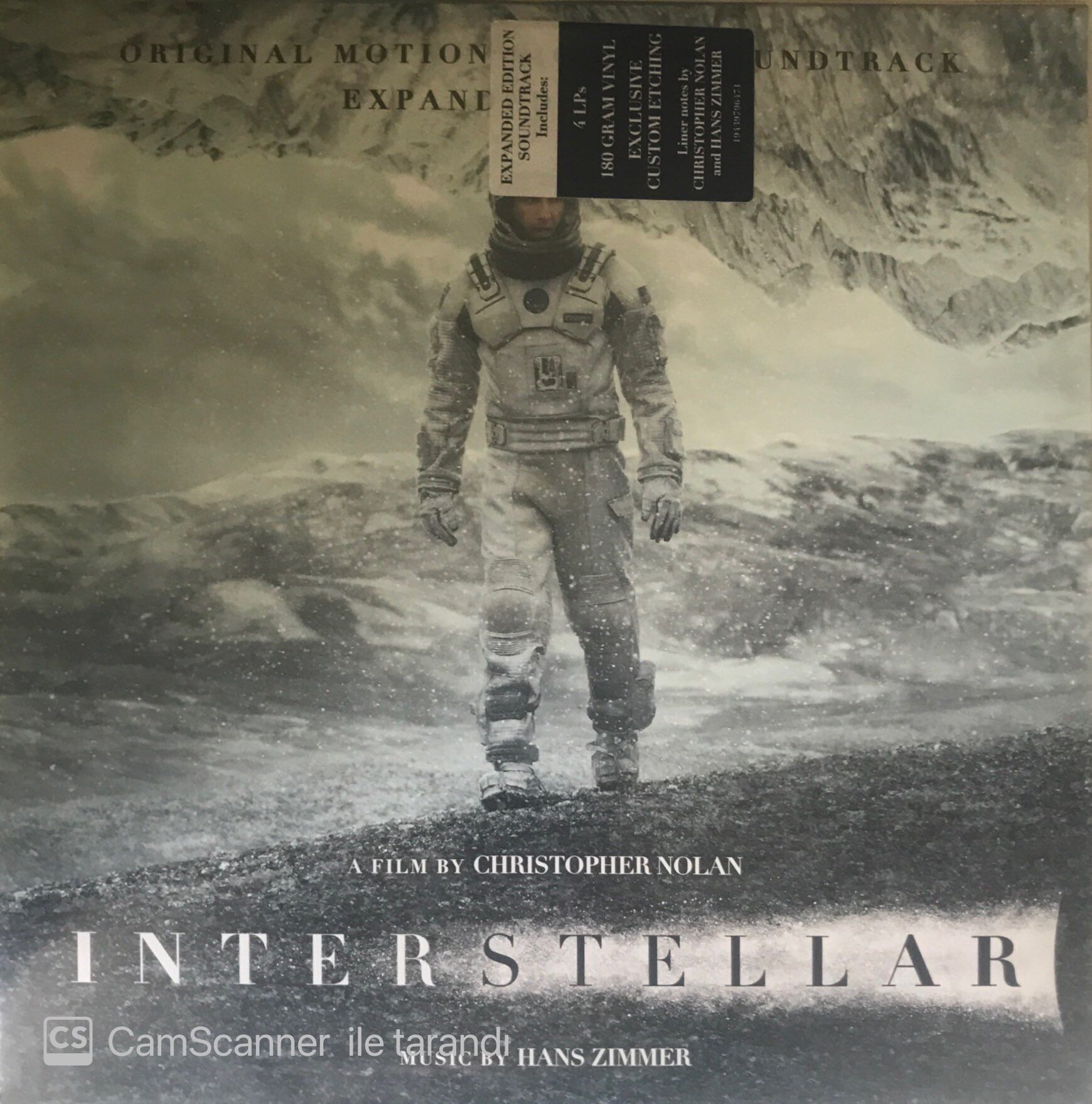 Hans Zimmer Interstellar Soundtrack 4LP
