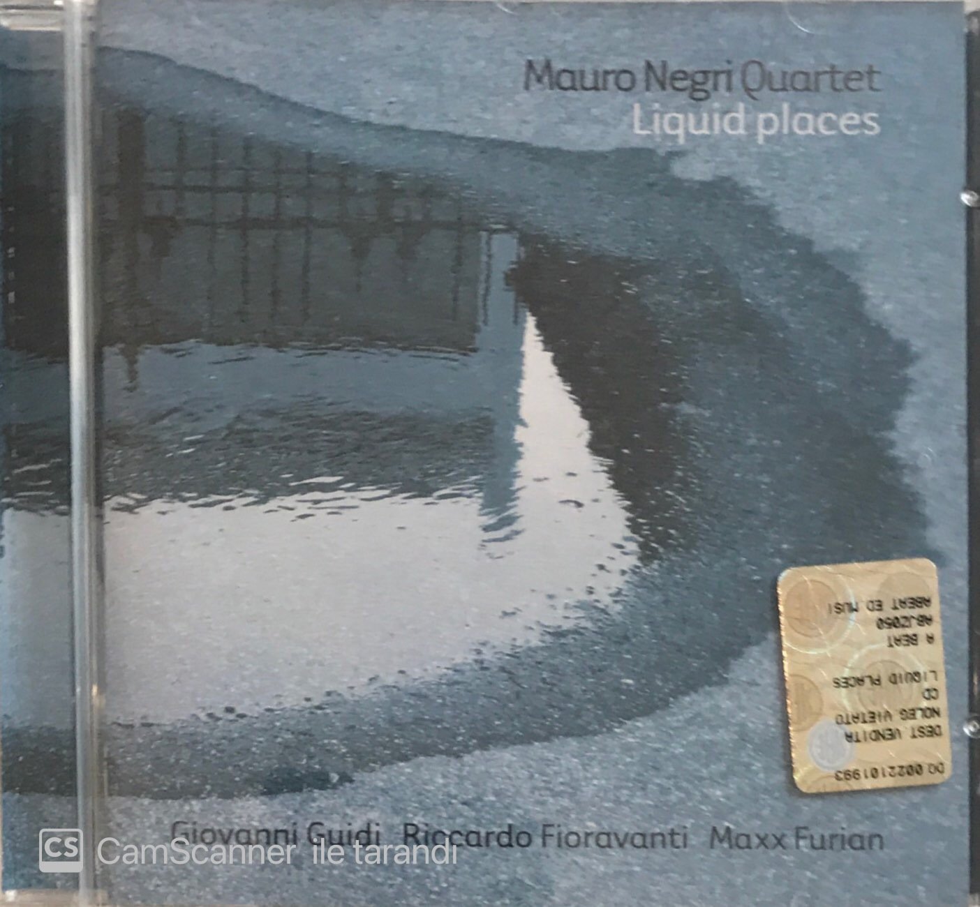 Mauro Negri Quartet Liquid Places CD