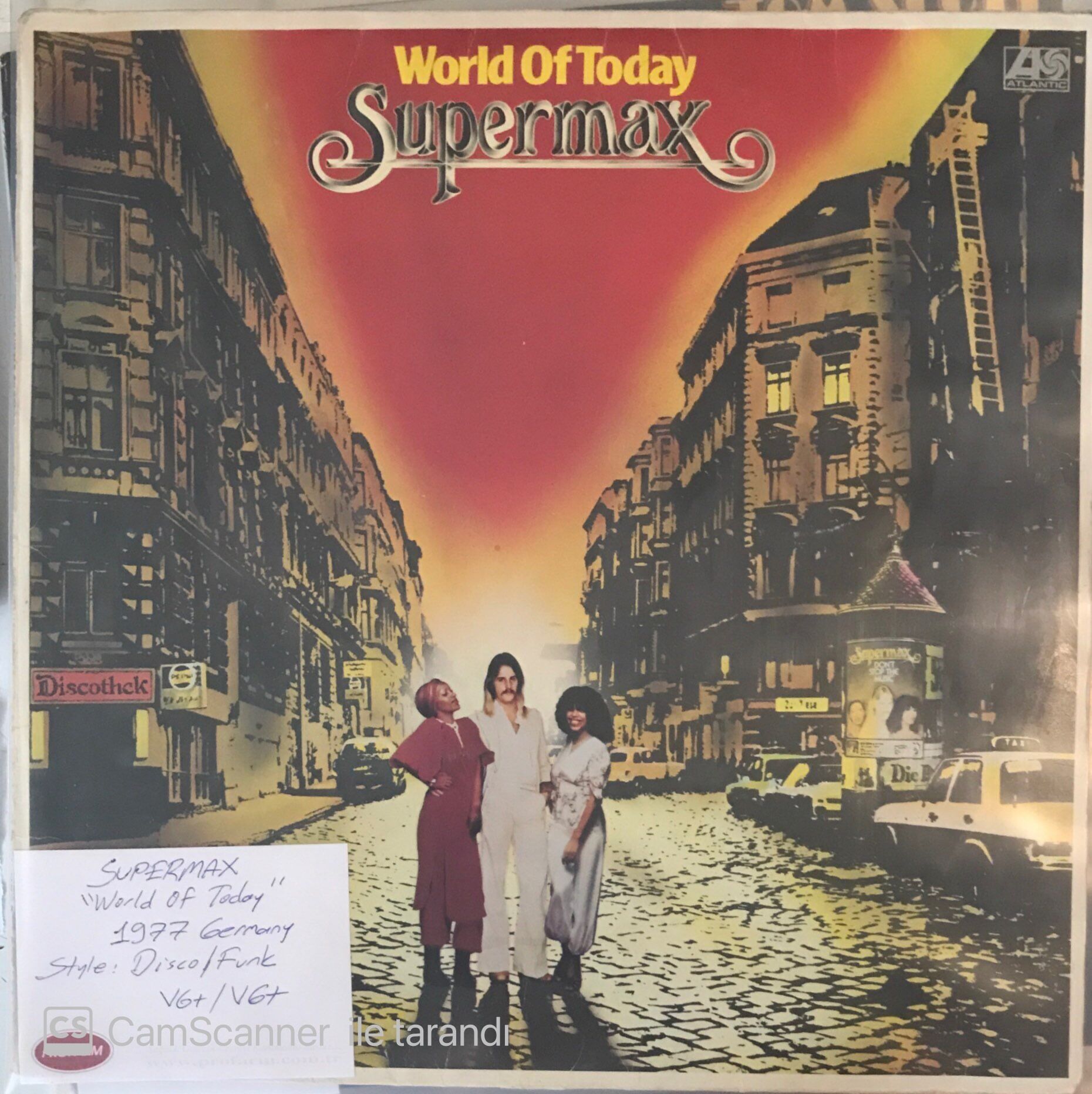 Supermax - World Of Today LP