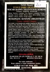 Adnan Saygun / Yunus Emre Oratoryosu Kaset