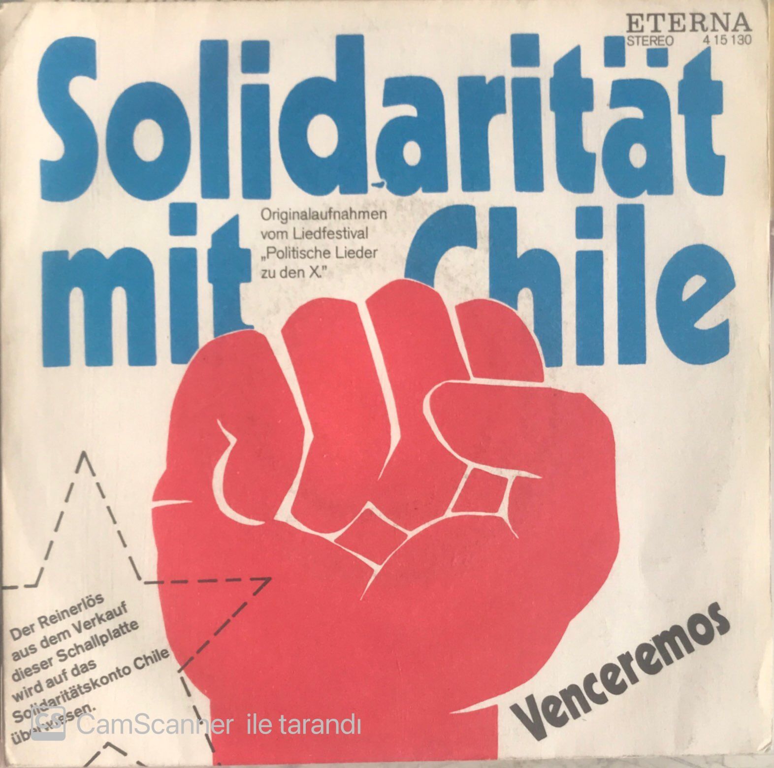 Solidaritat Mit Chile - Venceremos 45lik