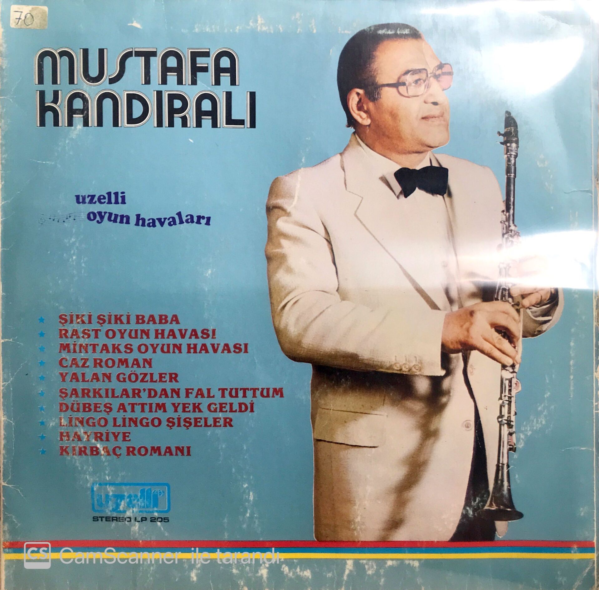 Mustafa Kandıralı / Uzelli Oyun Havaları LP