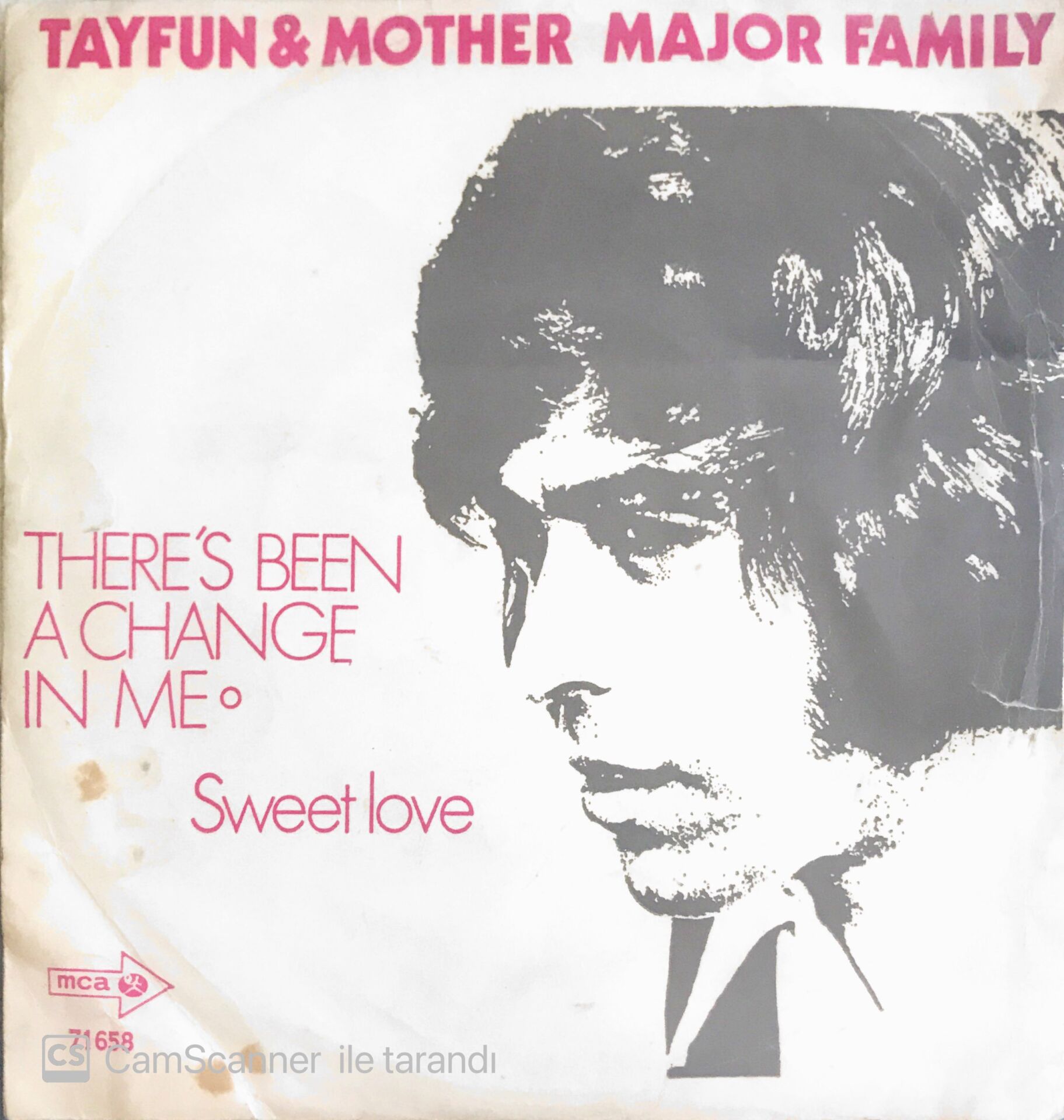 Tayfun & Mother Major Family - There's Been A Change In Me/Sweet Love - 45'lik