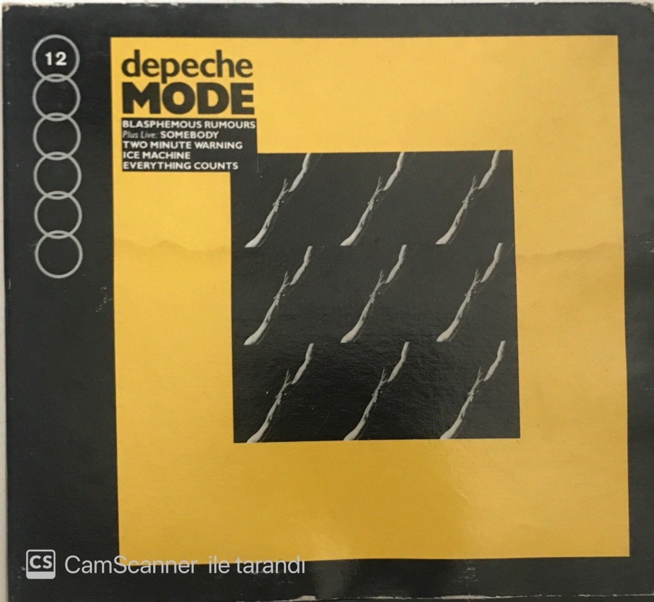 Depeche Mode Blasphemous Rumours / Somebody CD
