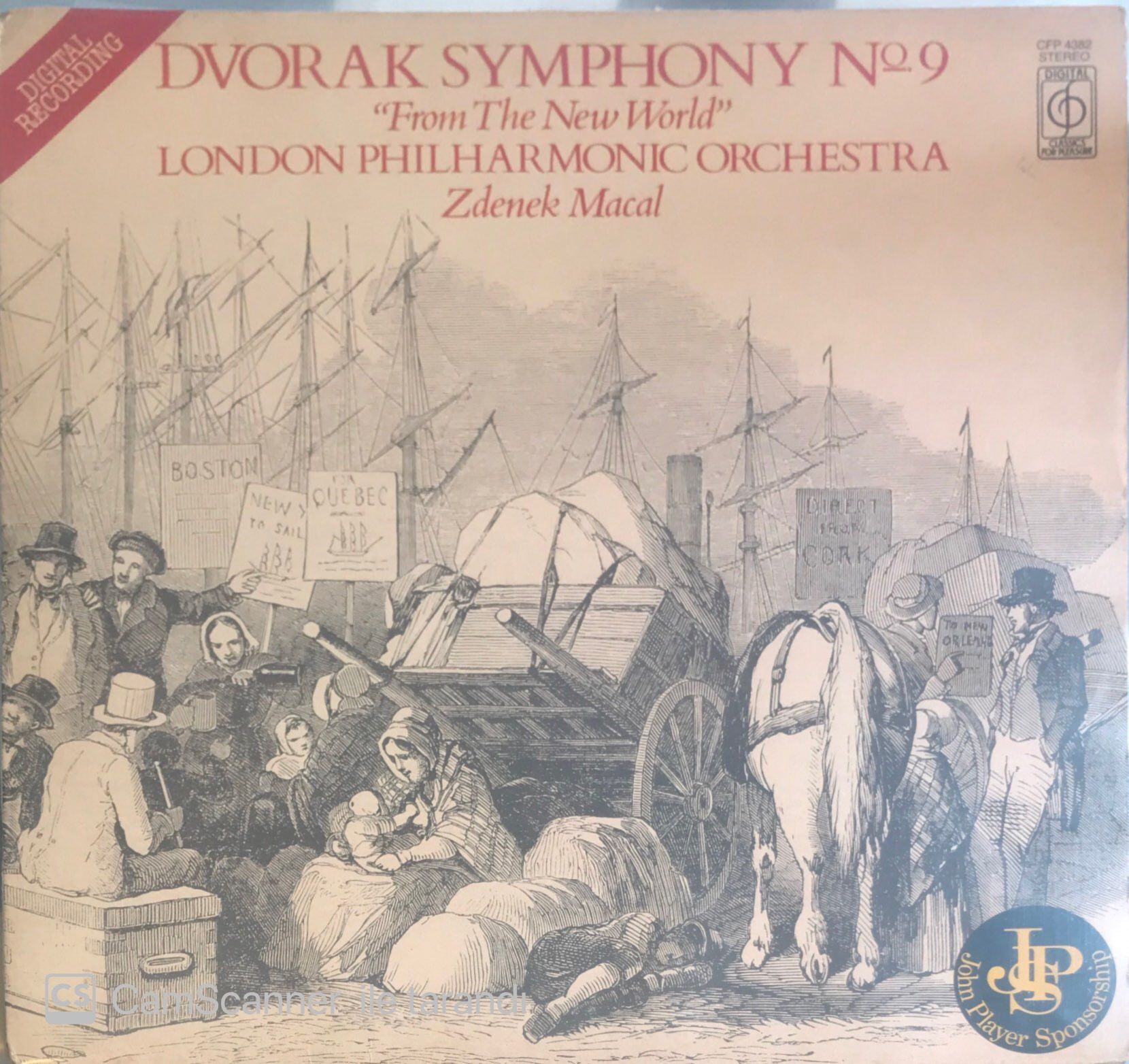 Dvorak Symphony No. 9 - ''From The New World'' LP