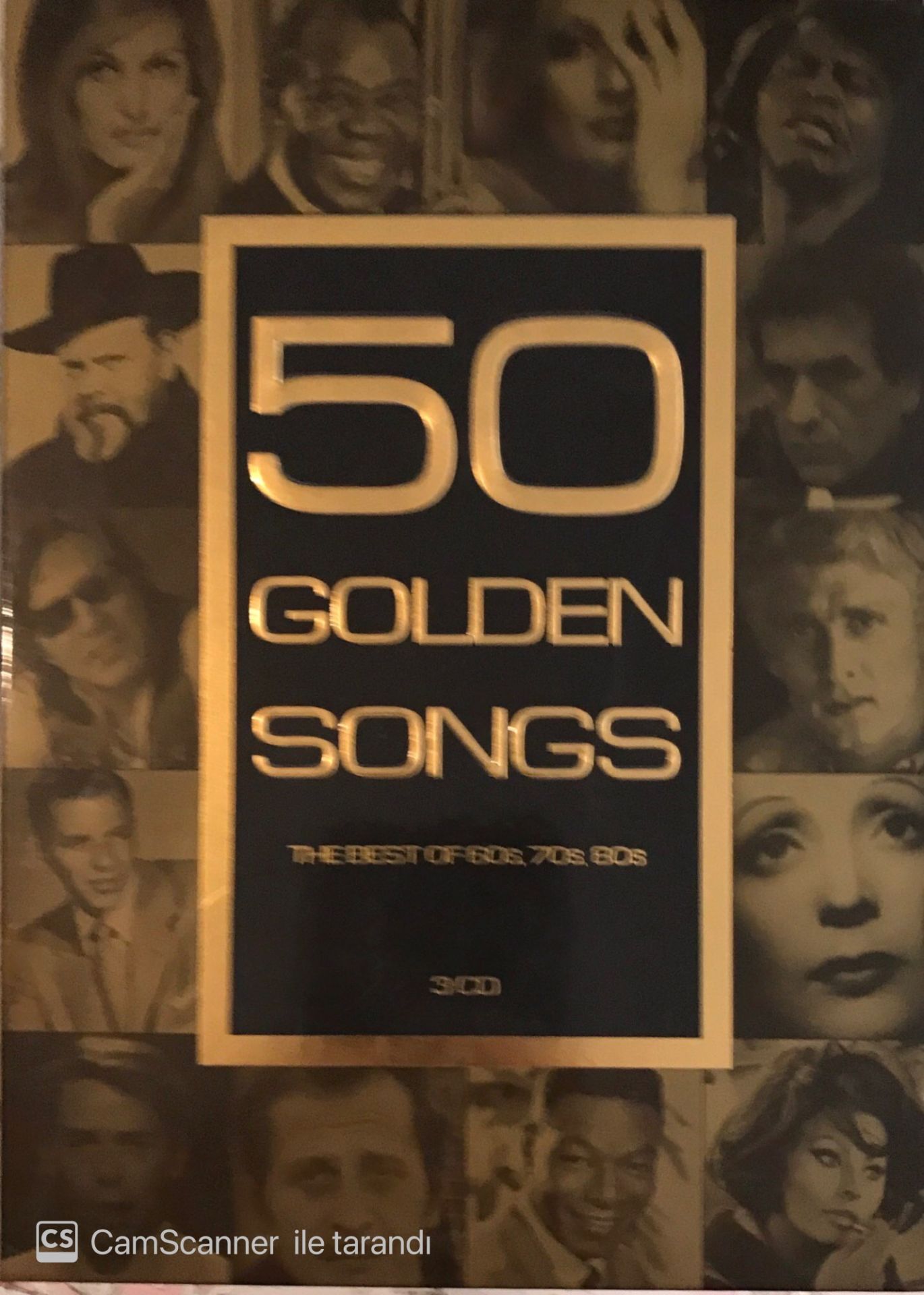 50 Golden Songs The Best Of 60s 70s 80s 3 CD