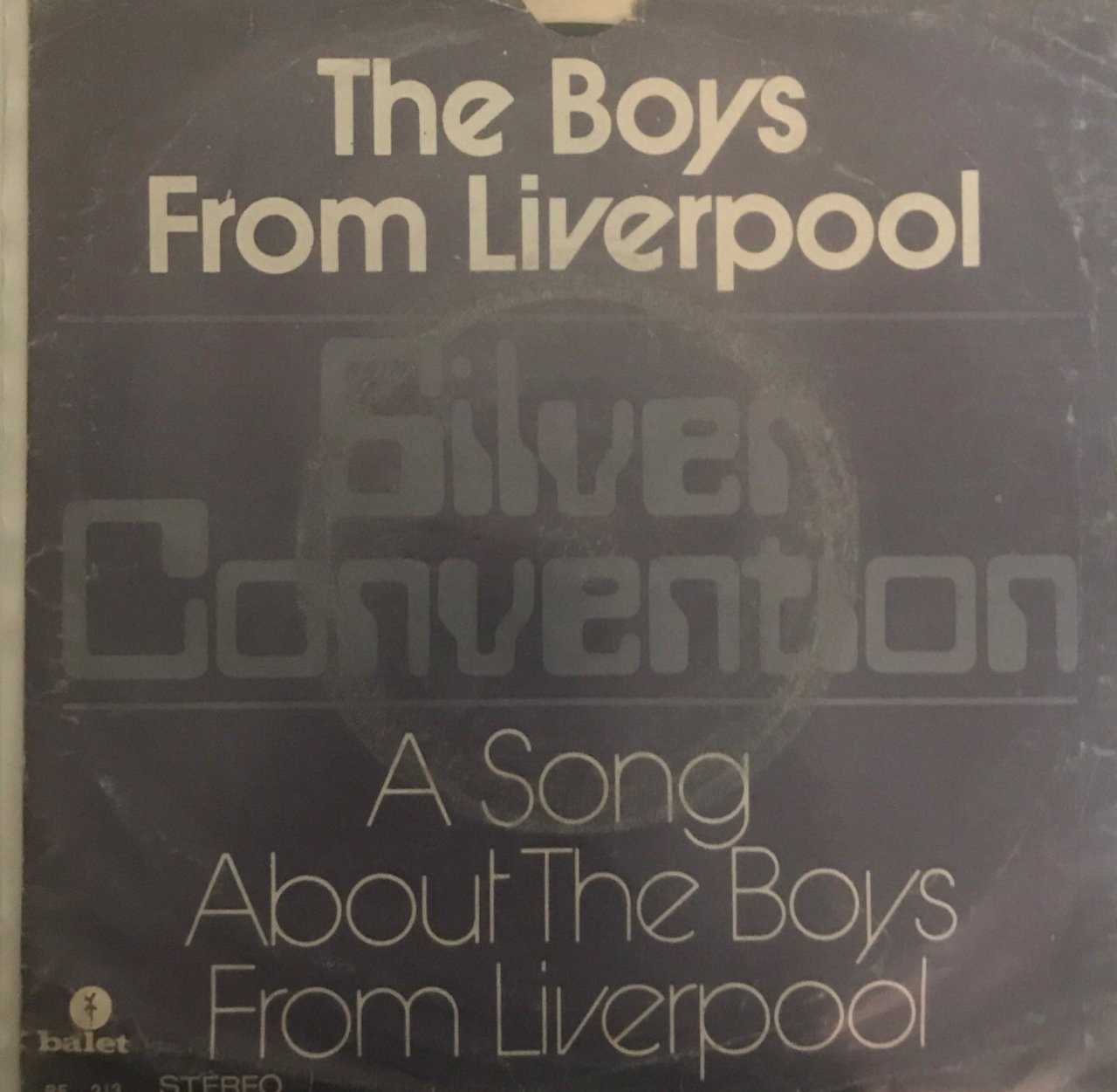Silver Convention The Boys From Liverpool 45lik