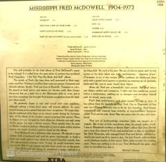 Mississippi Fred McDowell LP