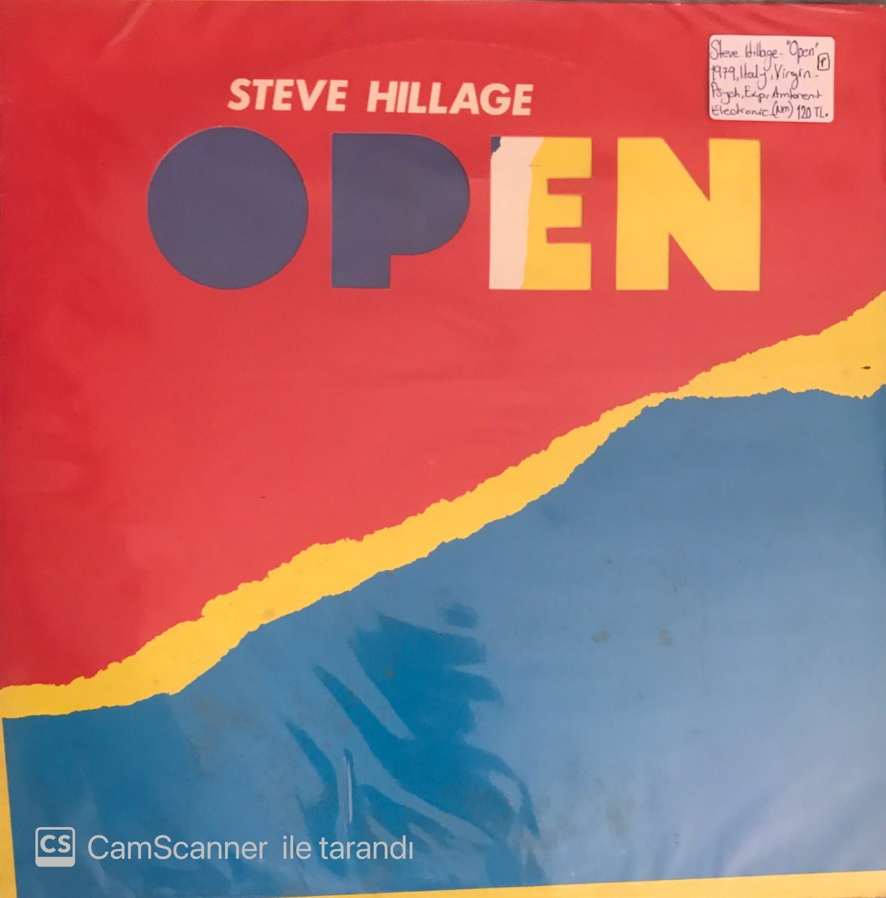 Steve Hillage Open LP