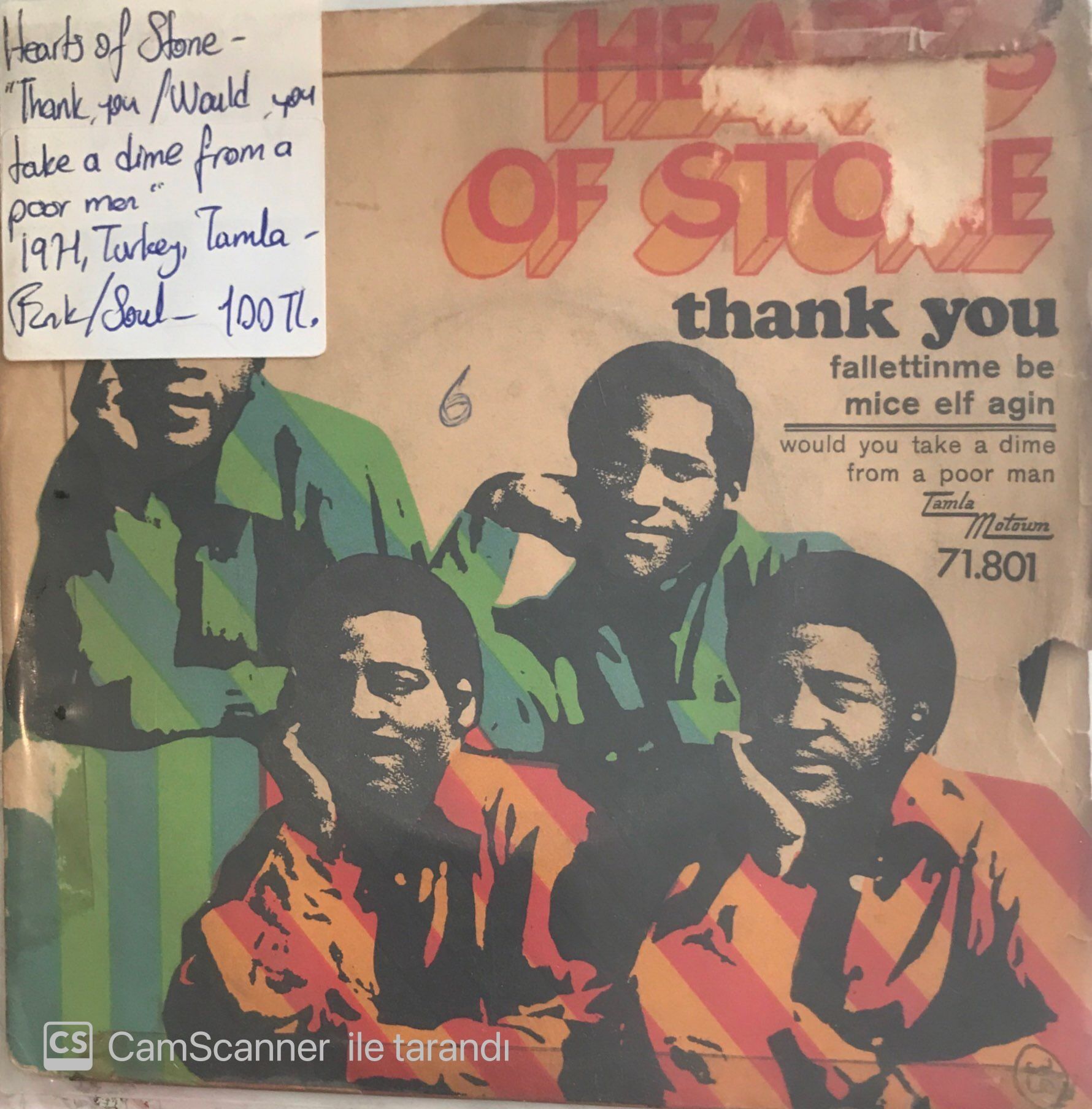 Hearts Of Stone Thank You Fallettinme Be Mice El Agin 45lik