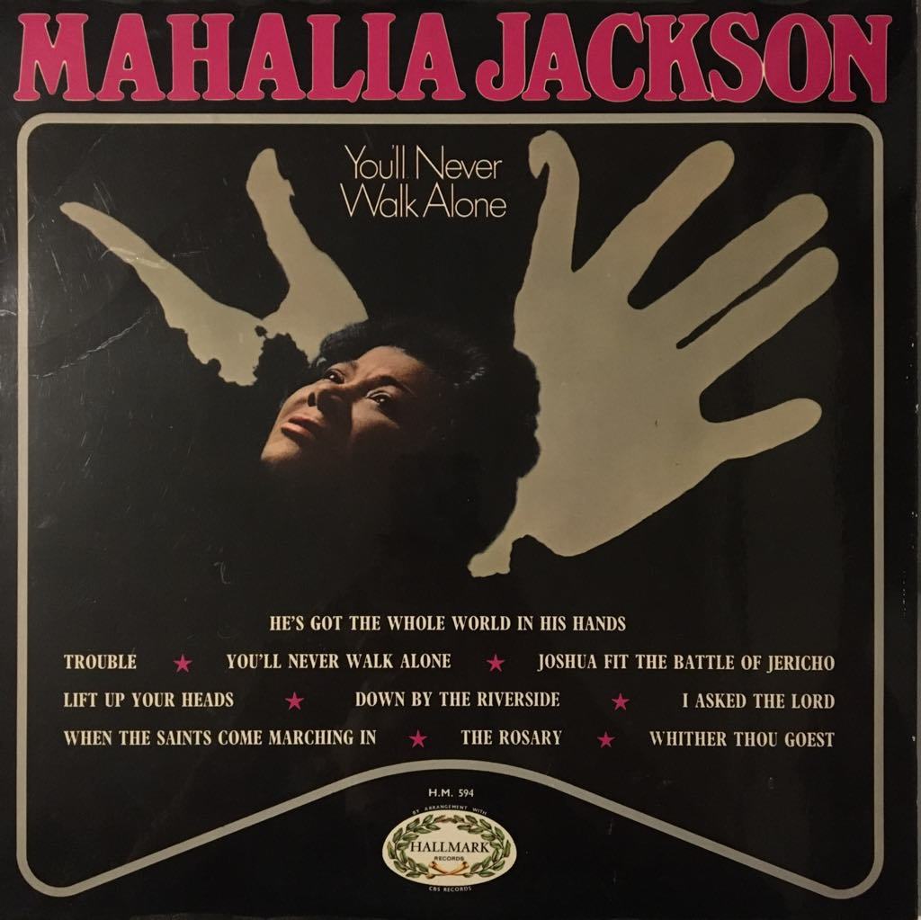 Mahalia Jackson You'll Never Walk Alone LP